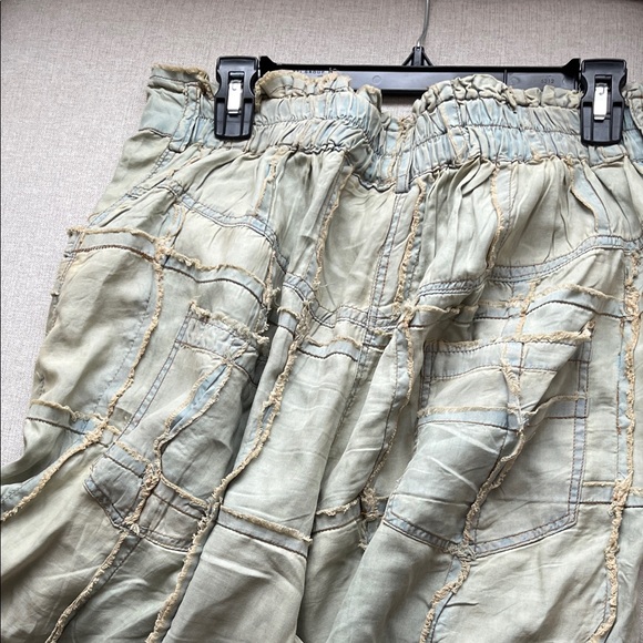 Chic Olive Green Boot Cut Pants - Picture 4 of 4